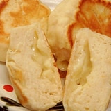 発酵無し★乳製品不使用★フライパンで簡単チーズパン